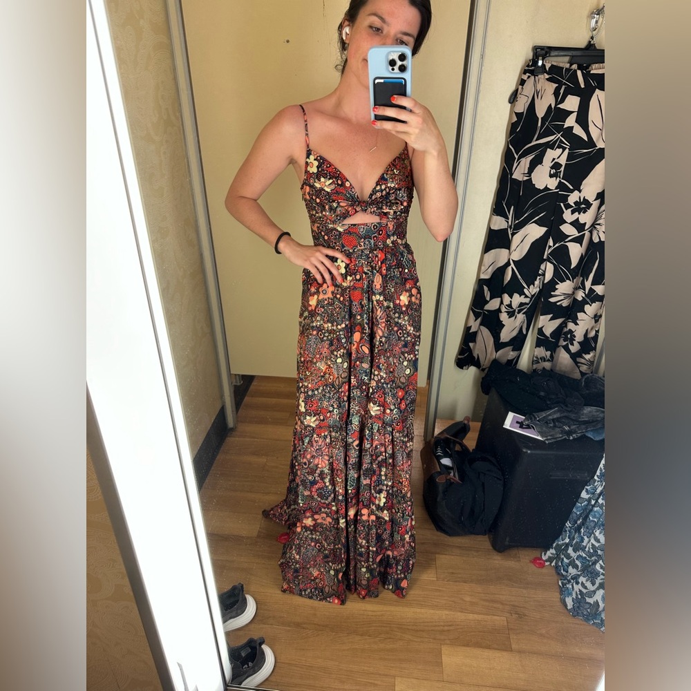A.L.C. Floral Maxi Dress - Multicolor - Picture 5 of 5